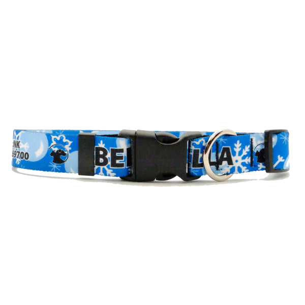 Winter Holiday Dog Collar (4 NEW designs available)