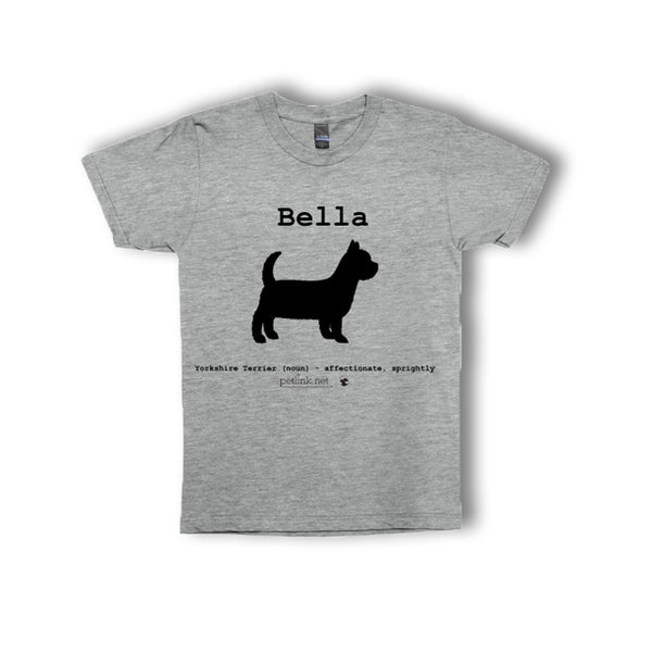 Personalized Breed Definition T-Shirt (breeds N-Z)