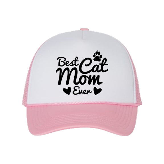 Best Cat Mom Ever Trucker Hat