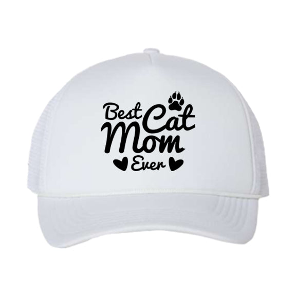 Best Cat Mom Ever Trucker Hat