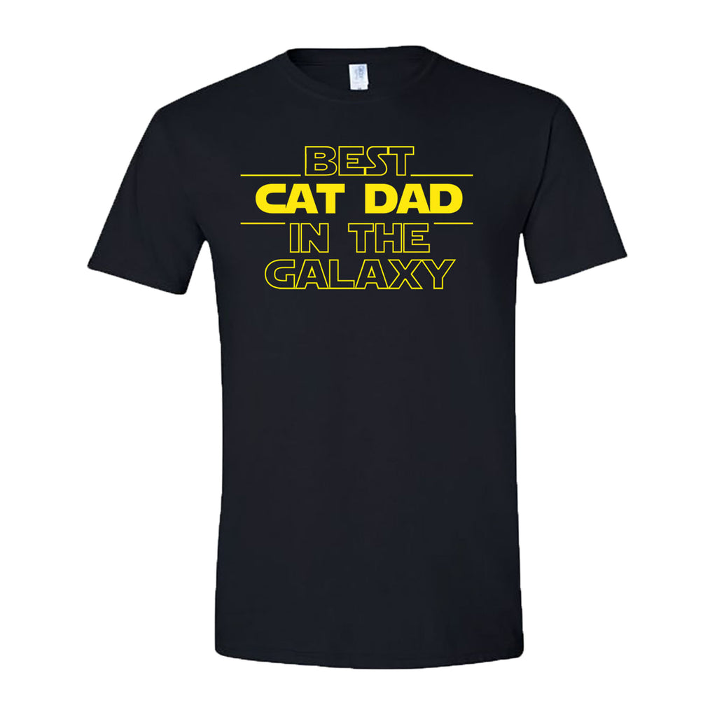 Best Cat Dad in the Galaxy T-Shirt
