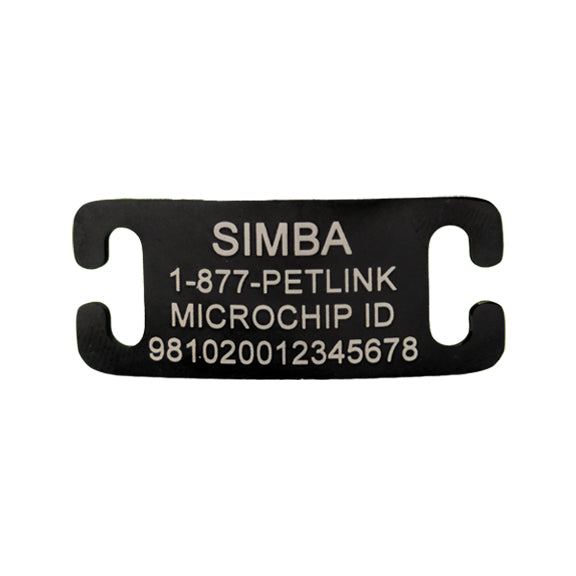 Personalized Slide-On Collar Tags for Cats