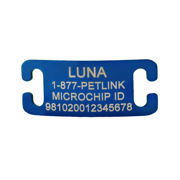 Personalized Slide-On Collar Tags for Cats