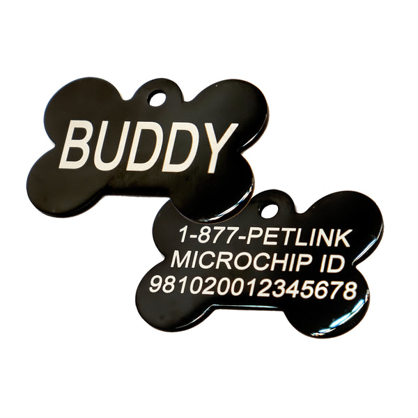 Personalized Stainless Steel Shape Collar Tags