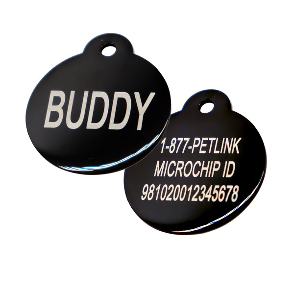 Personalized Stainless Steel Shape Collar Tags