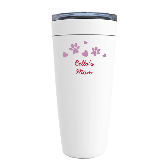 Personalized Pet Name Tumbler with Pattern