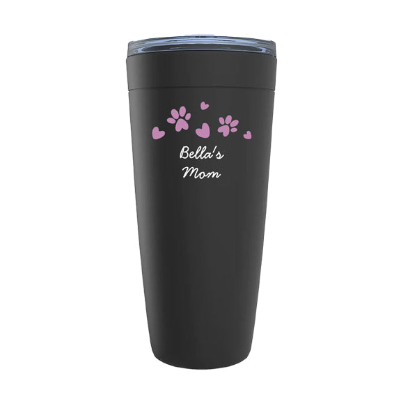 Personalized Pet Name Tumbler with Pattern