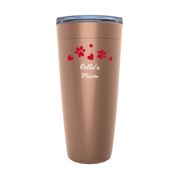 Personalized Pet Name Tumbler with Pattern