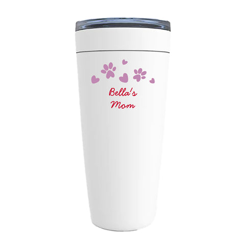 Personalized Pet Name Tumbler with Pattern