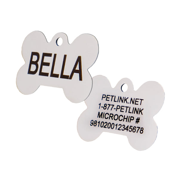 Personalized Stainless Steel Shape Collar Tags