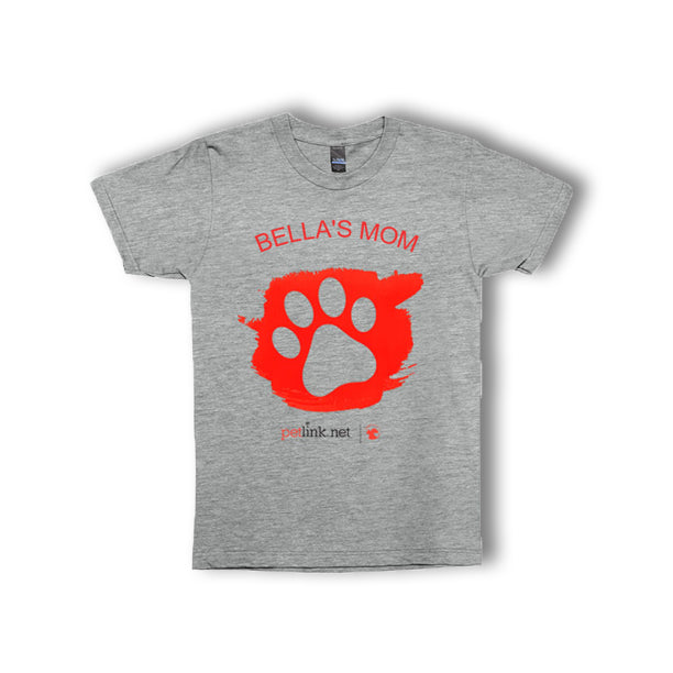 Personalized Unisex Paw T-Shirt (6 colors available)
