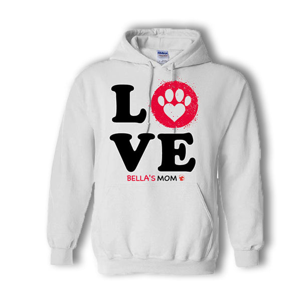 Personalized LOVE Hoodie (3 designs & 2 colors available)