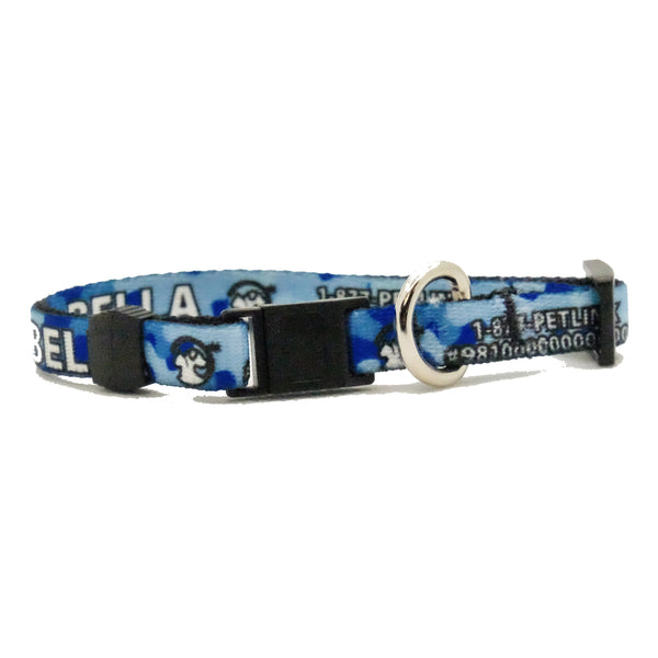 Personalized Patterned Break-Away Cat Collars (10 designs available)
