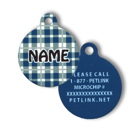 Designer HD Collar Tags (20 designs available)