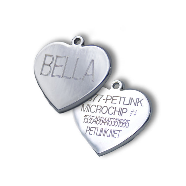 Personalized Nickel Alloy Tags (2 colors & 3 shapes available)