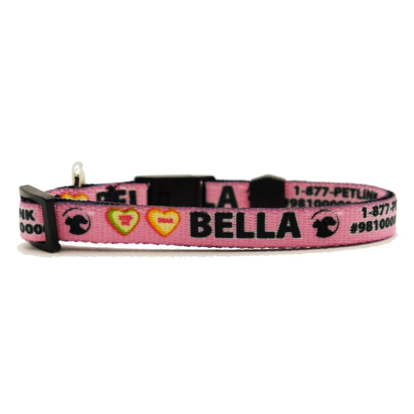 Valentine's Day Break-Away Cat Collars (3 designs available)