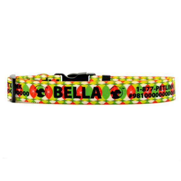 Winter Holiday Dog Collar (4 NEW designs available)